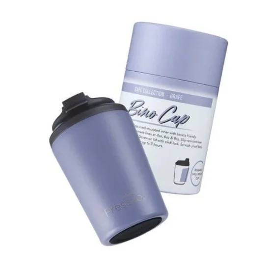 Fressko Bino 227ml / 8oz Cup - Stainless Steel - Grape